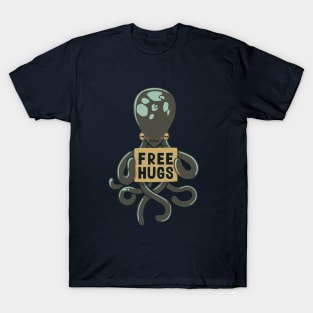 Free Hugs Octopus T-Shirt